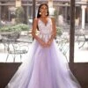 Ysabelle Tulle Gown - Lilac