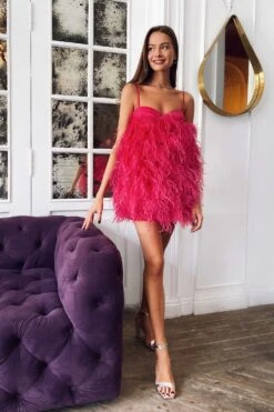 Kaila Dress - Hot Pink -Alamour The Label Shop 41 658222dd bf98 4d20 a272 4dddcd5be2d4