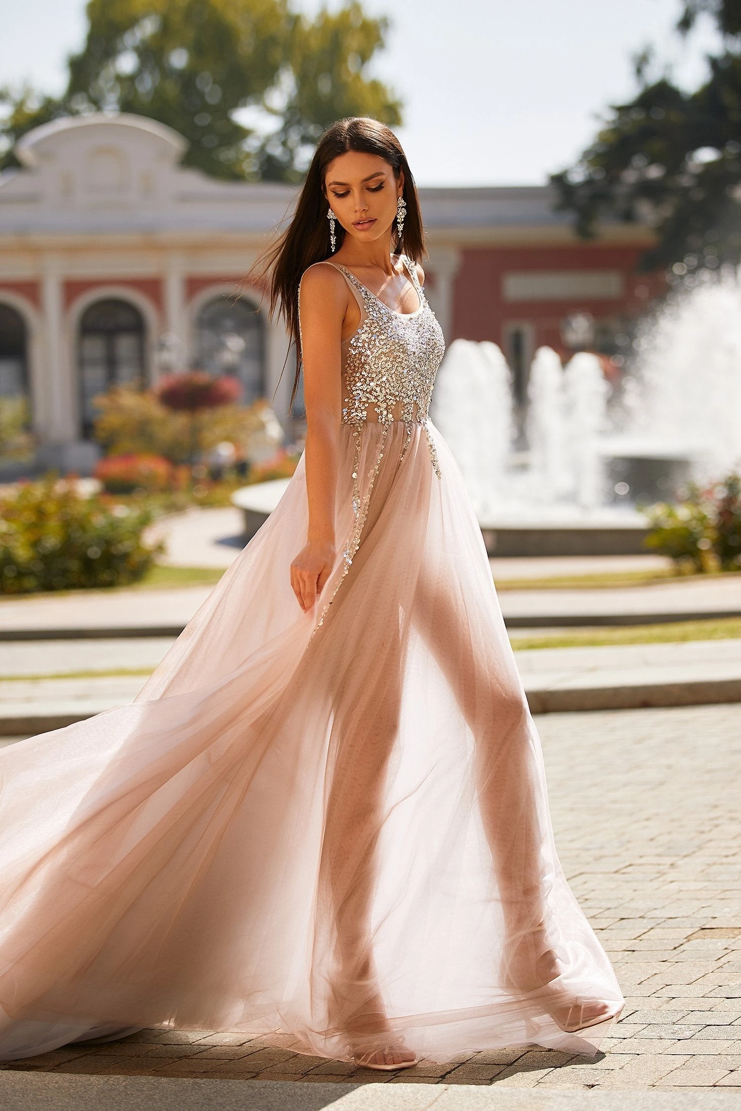 Kaylie Beaded - Silver 4 Kaylie Beaded - Silver - Image 4