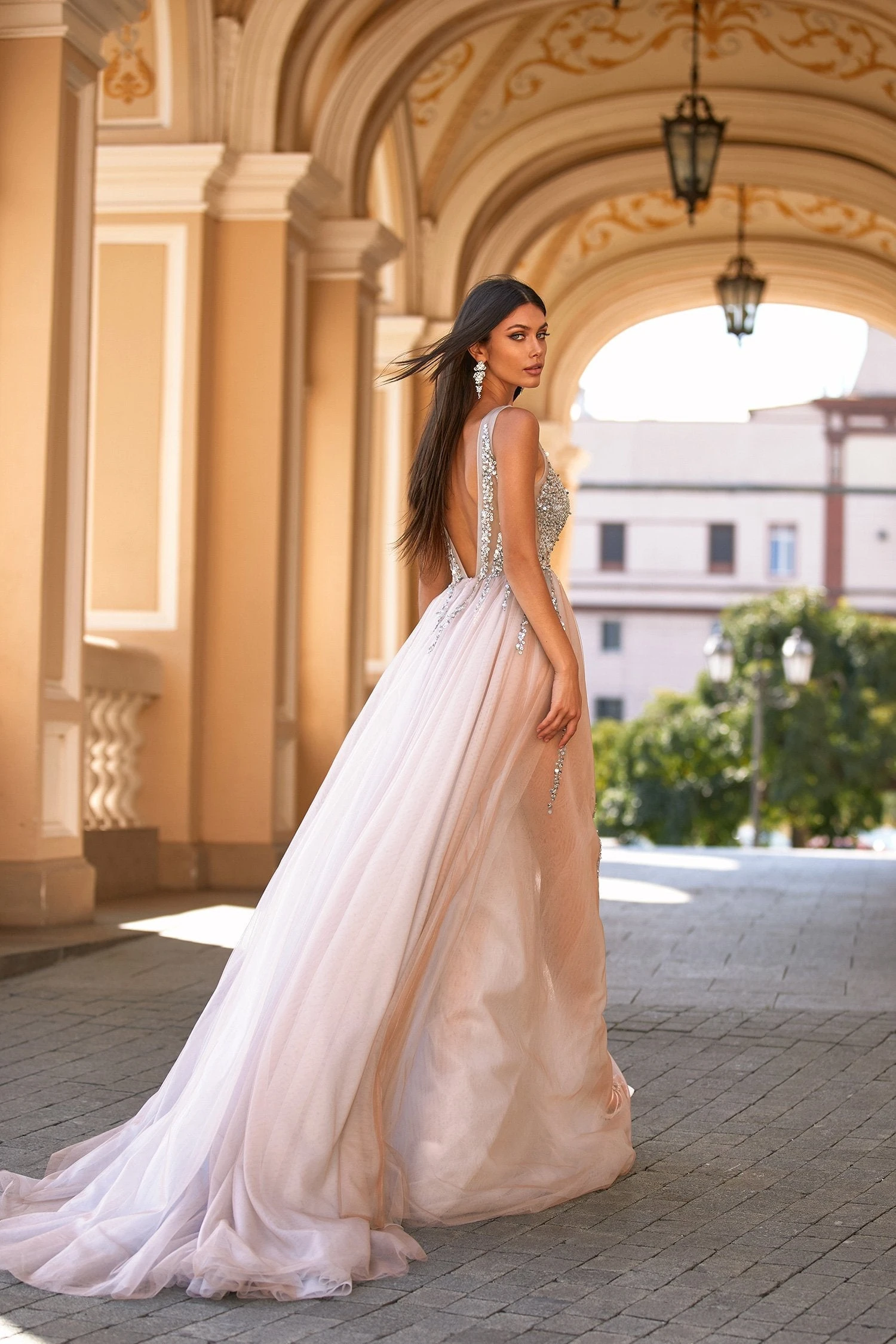 Kaylie Beaded - Silver 2 Kaylie Beaded - Silver - Image 2