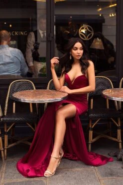 Mabelle - Deep Red -Alamour The Label Shop ls47